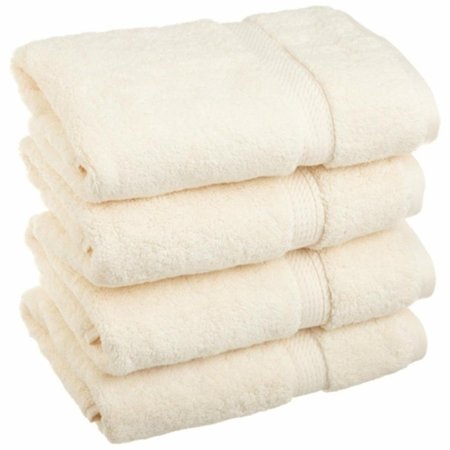 SUPERIOR 900GSM Egyptian Cotton 4-Piece Hand Towel Set  Cream 900GSM HAND CR